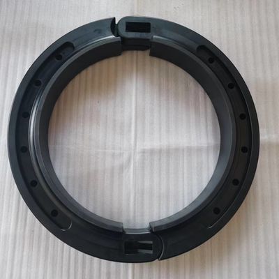 Odporność na ścieranie Czarny poliuretanowy płaszczyzna bieżącą zapewnia doskonałą odporność chemiczną